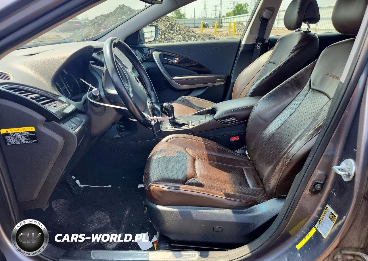 2012 Hyundai Azera Base VIN:KMHFG4JG2CA161047 - 7