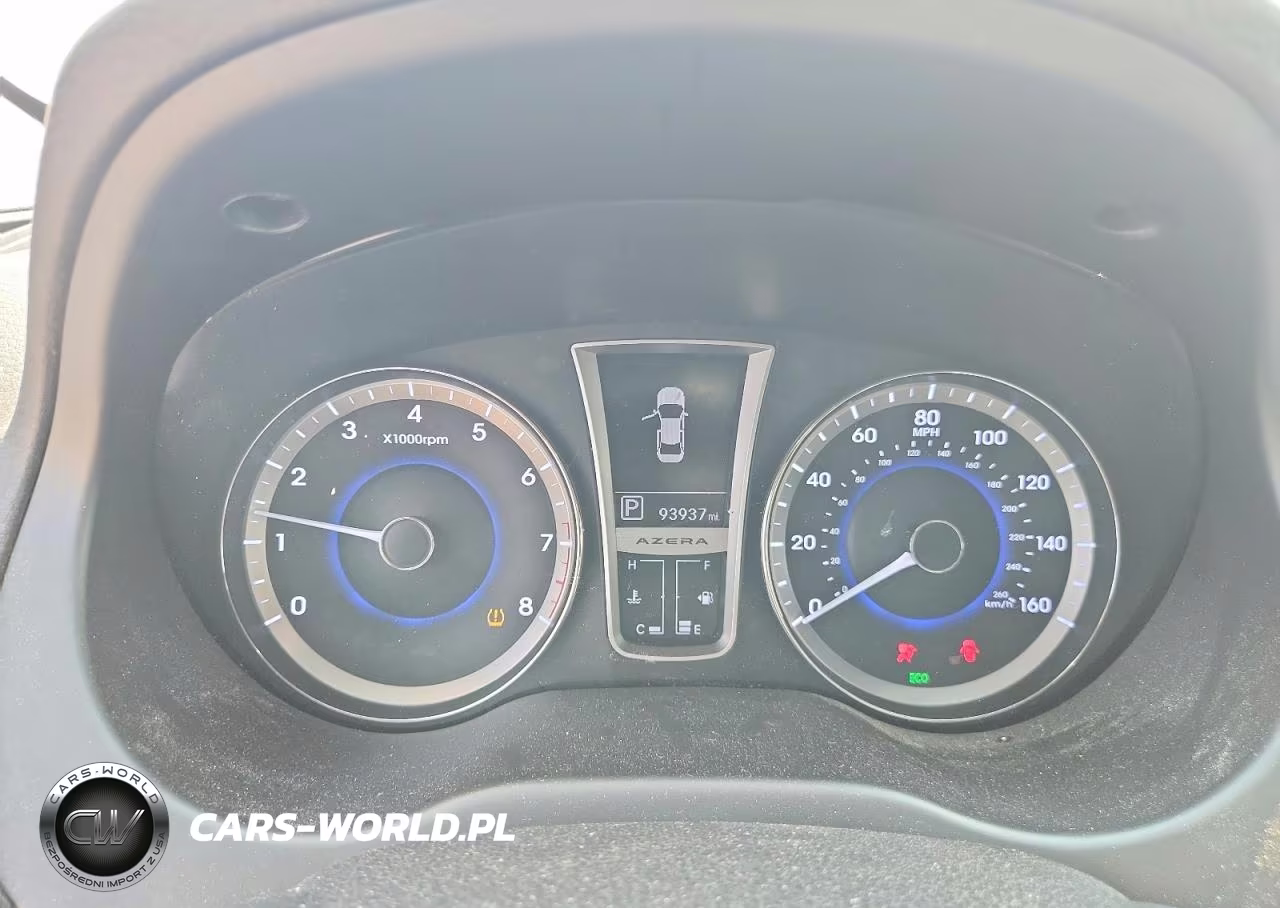 2012 Hyundai Azera Base VIN:KMHFG4JG2CA161047 - 9