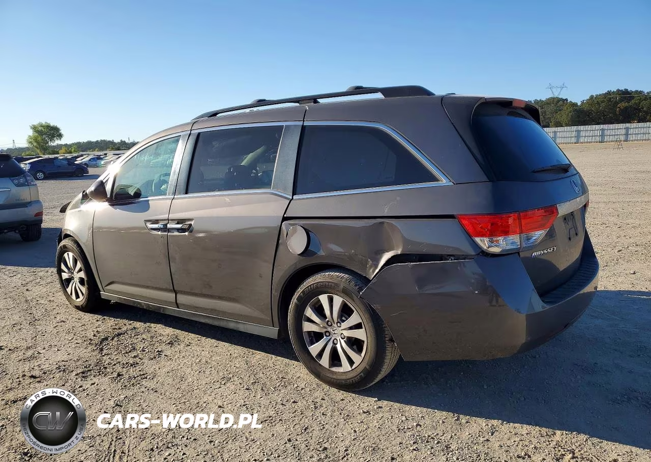 2016 Honda Odyssey Exl VIN:5FNRL5H68GB044084 - 2