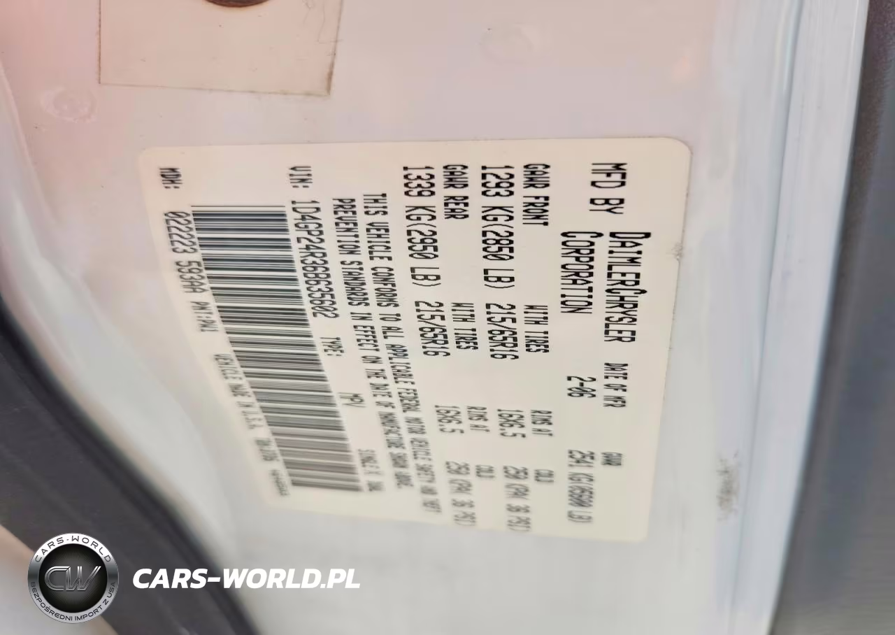 2006 Dodge Grand Caravan Se VIN:1D4GP24R36B635602 - 14