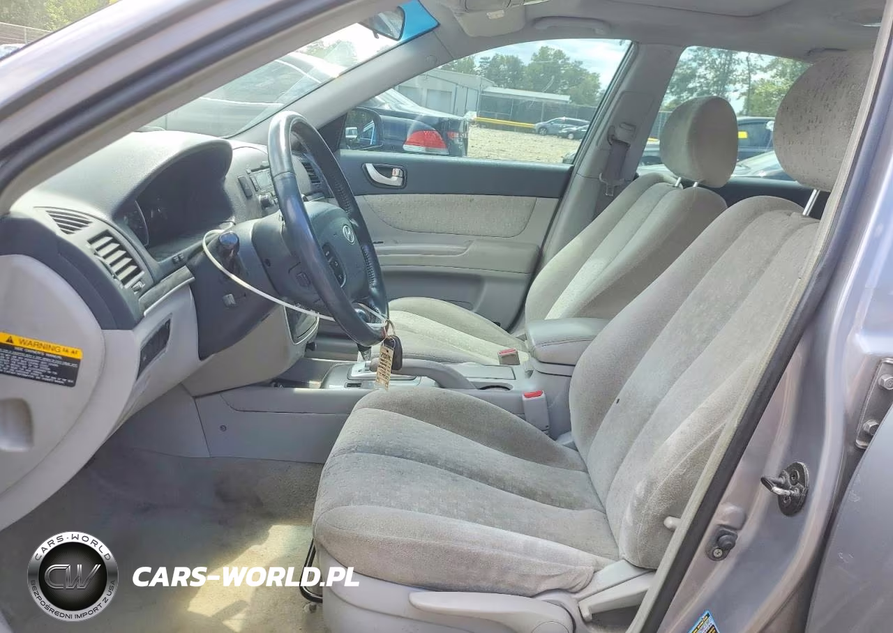 2006 Hyundai Sonata Gls V6 VIN:5NPEU46F06H100205 - 7