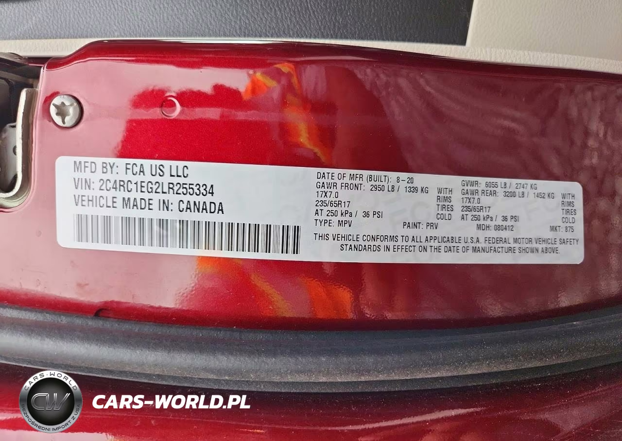 2020 Chrysler Pacifica Touring L Plus VIN:2C4RC1EG2LR255334 - 13