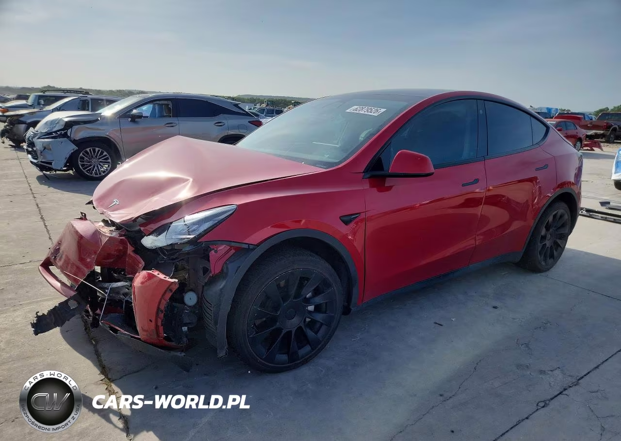 2021 Tesla Model Y VIN:5YJYGDEE3MF294432 - 1