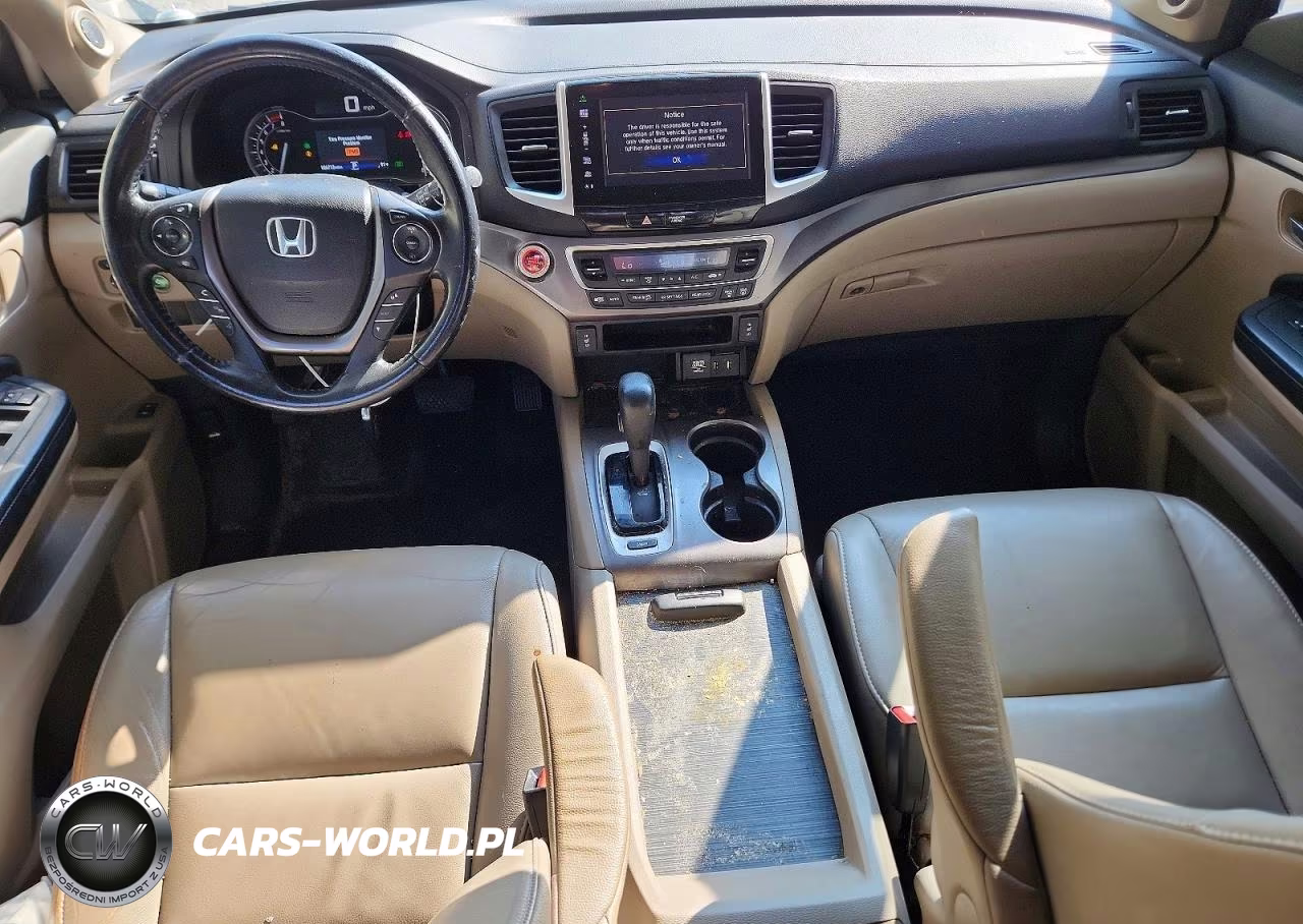 2016 Honda Pilot Exln VIN:5FNYF5H75GB042997 - 8