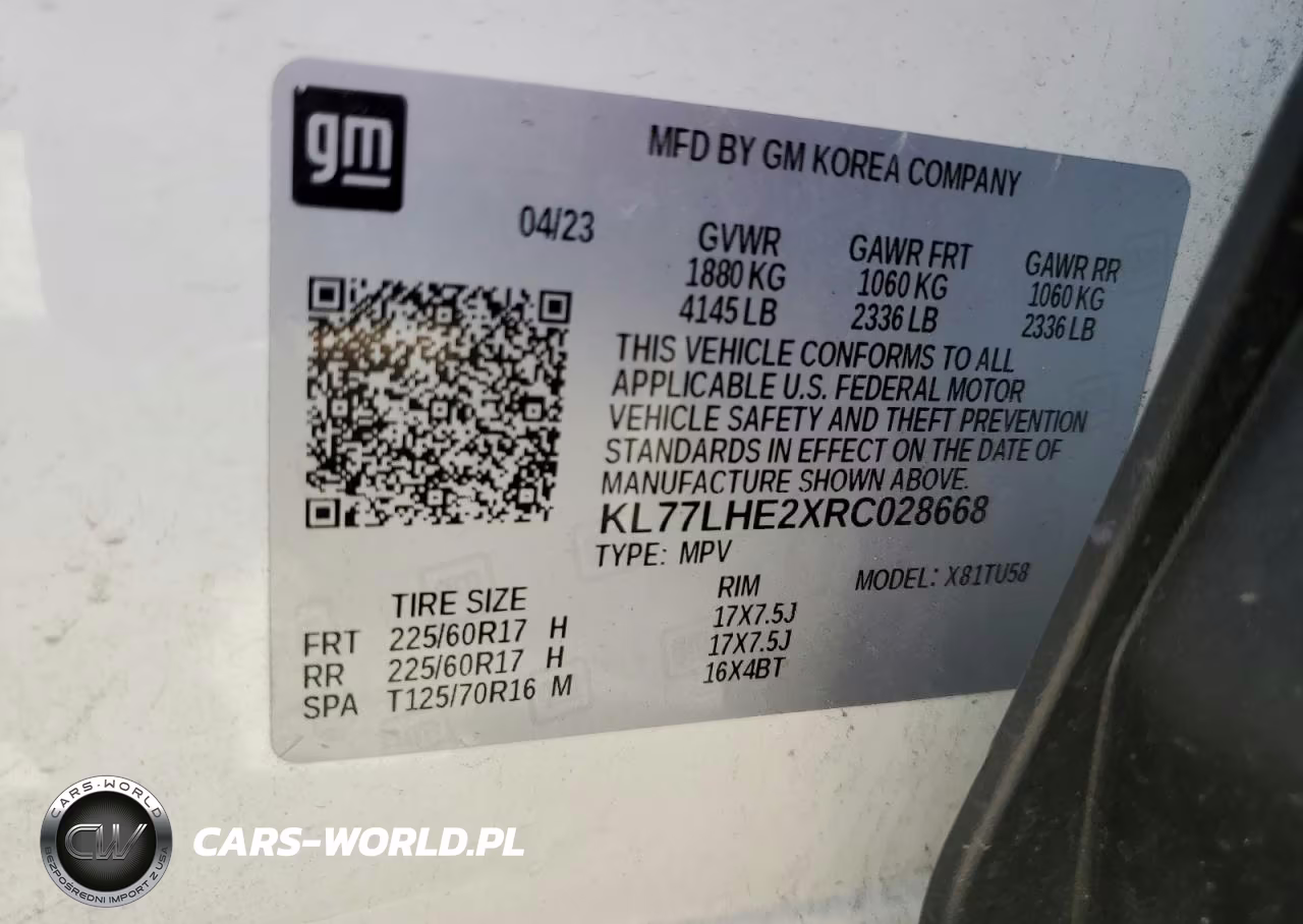 2024 Chevrolet Trax 1Lt VIN:KL77LHE2XRC028668 - 12