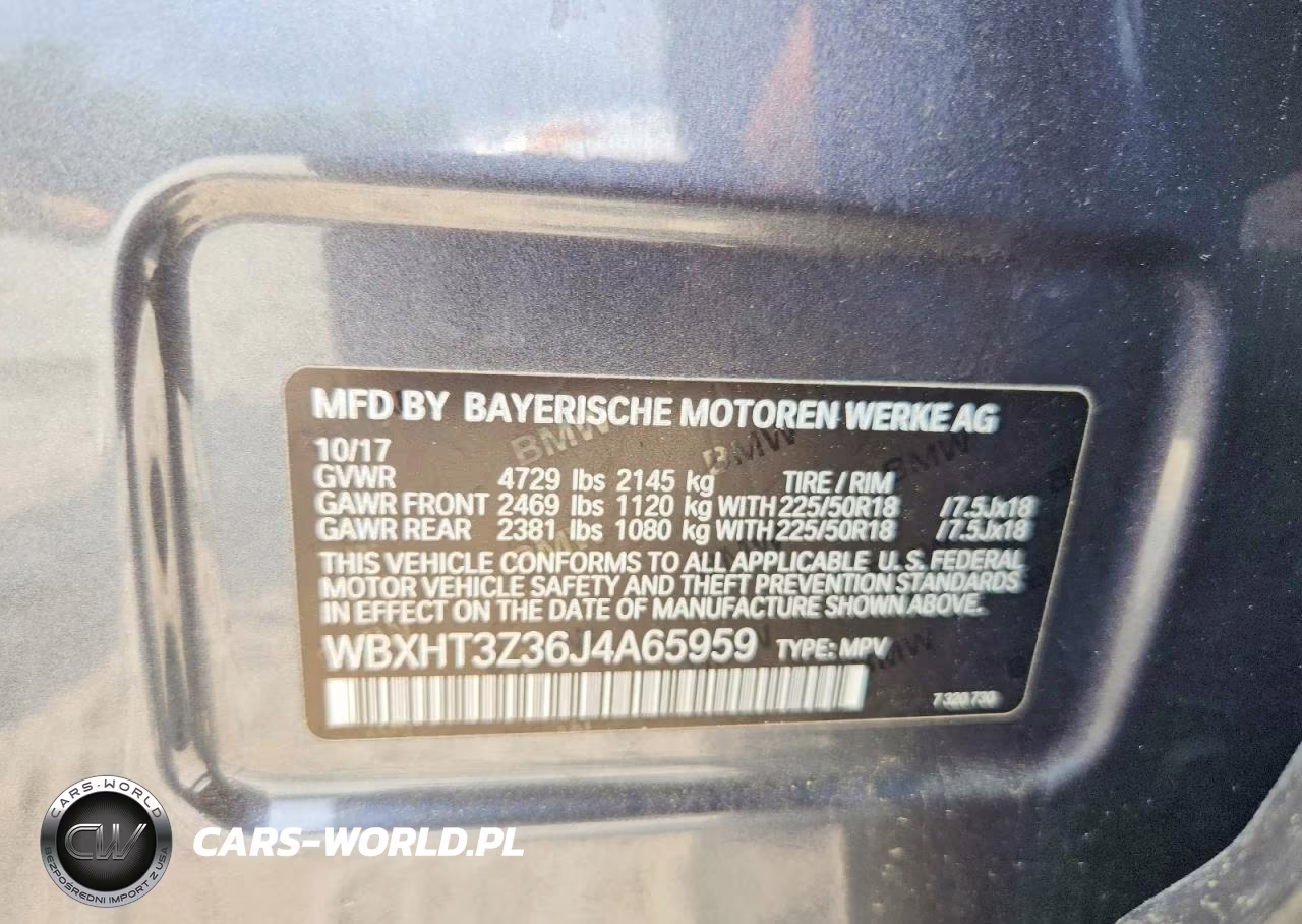 2018 BMW X1 xDrive28I VIN:WBXHT3Z36J4A65959 - 13