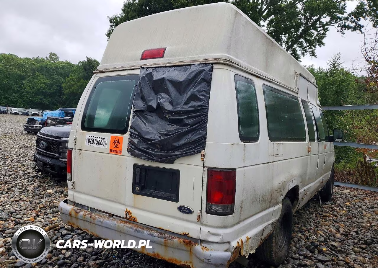 2007 Ford Econoline E250 Van VIN:1FTNS24W77DB24635 - 3