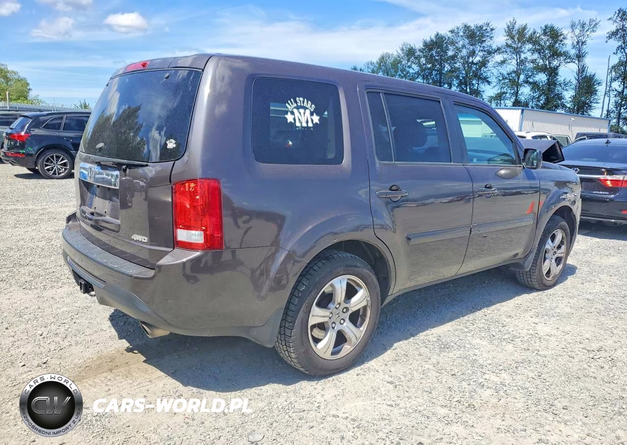 2012 Honda Pilot Exl VIN:5FNYF4H50CB025222 - 3