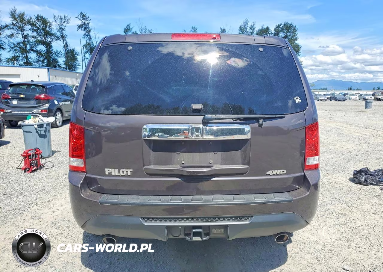 2012 Honda Pilot Exl VIN:5FNYF4H50CB025222 - 6
