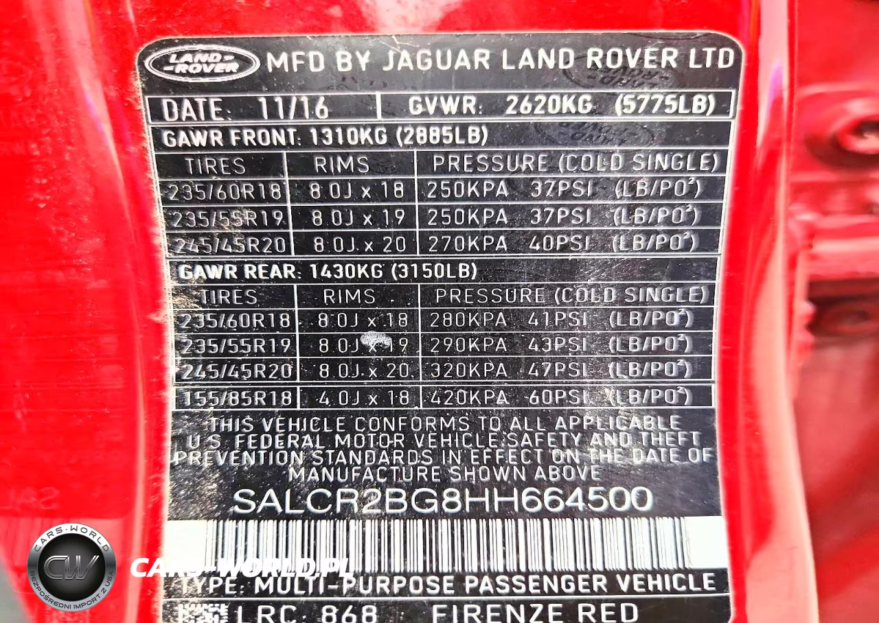 2017 Land Rover Discovery Sport Hse VIN:SALCR2BG8HH664500 - 13