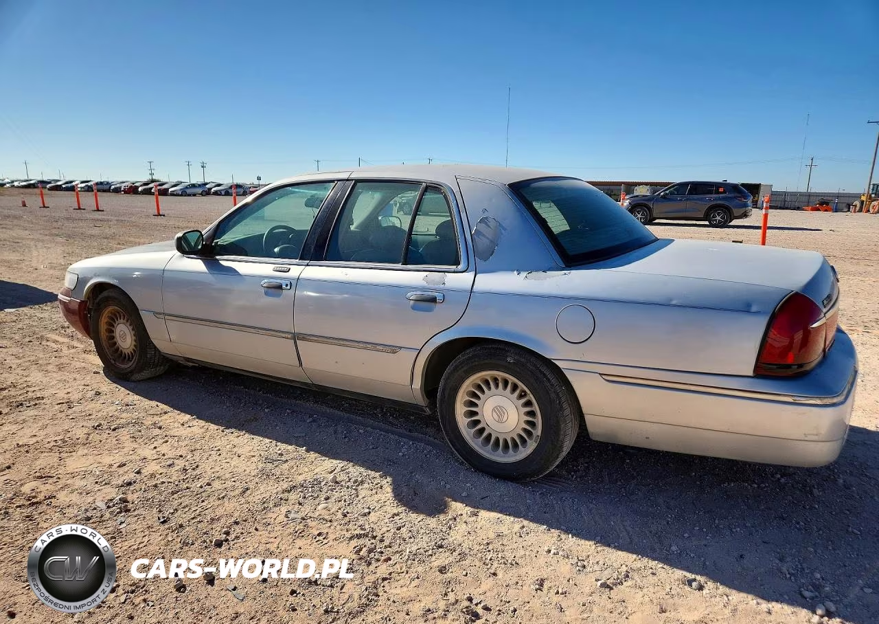2002 Mercury Grand Marquis Ls VIN:2MEFM75W52X622696 - 2
