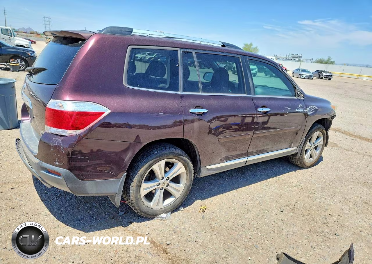 2013 Toyota Highlander Limited VIN:5TDDK3EH5DS233001 - 3