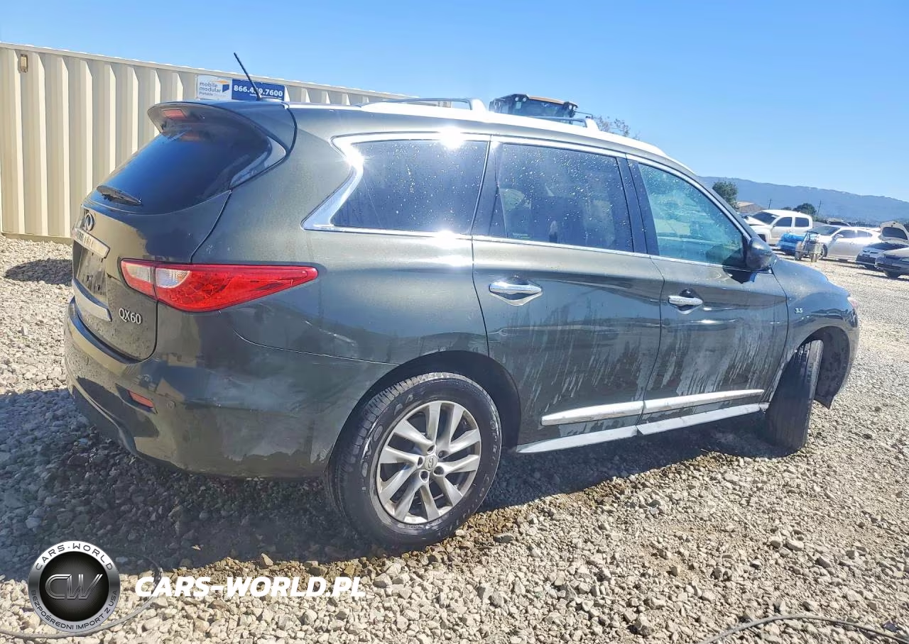 2015 Infiniti Qx60 Base VIN:5N1AL0MM9FC509581 - 3