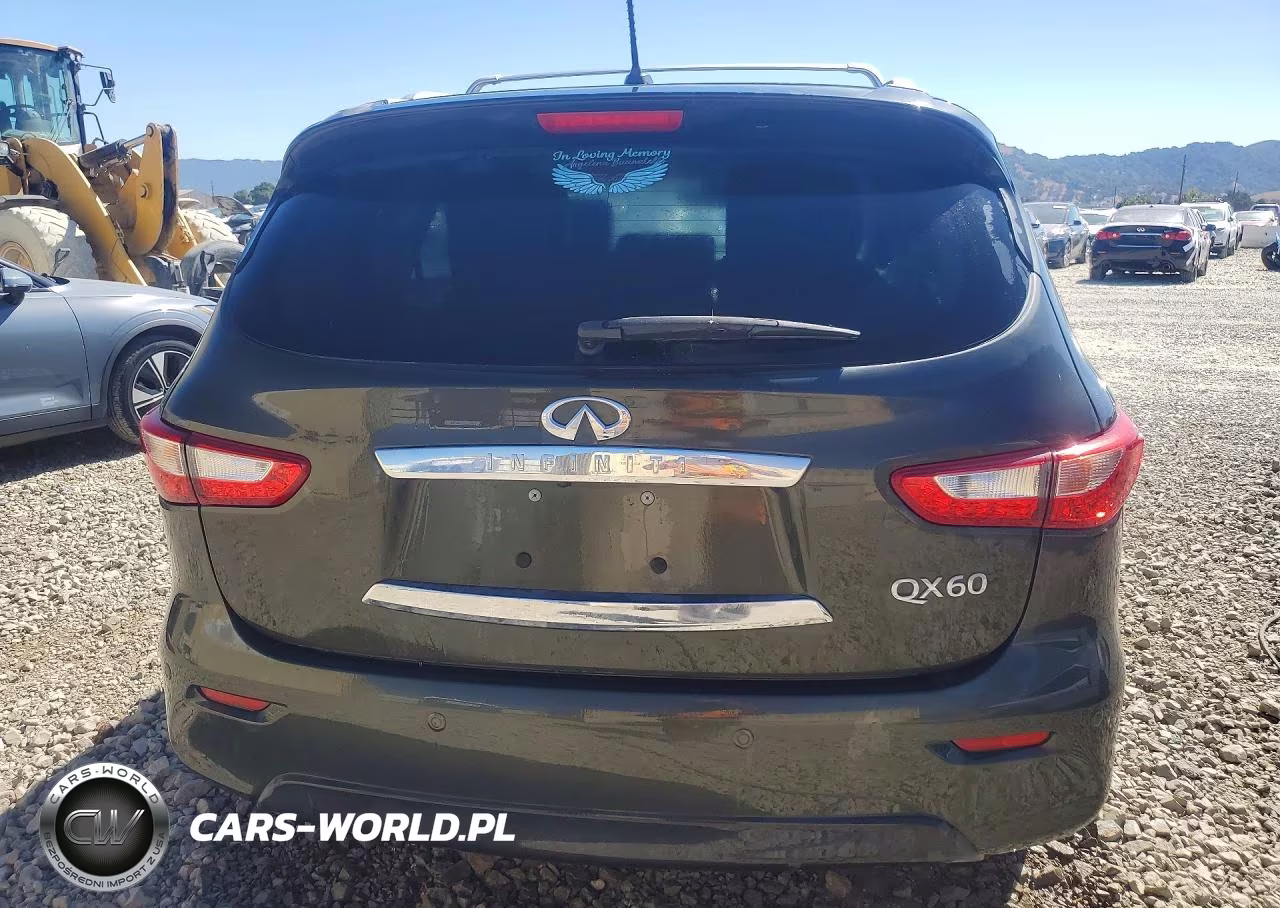 2015 Infiniti Qx60 Base VIN:5N1AL0MM9FC509581 - 6