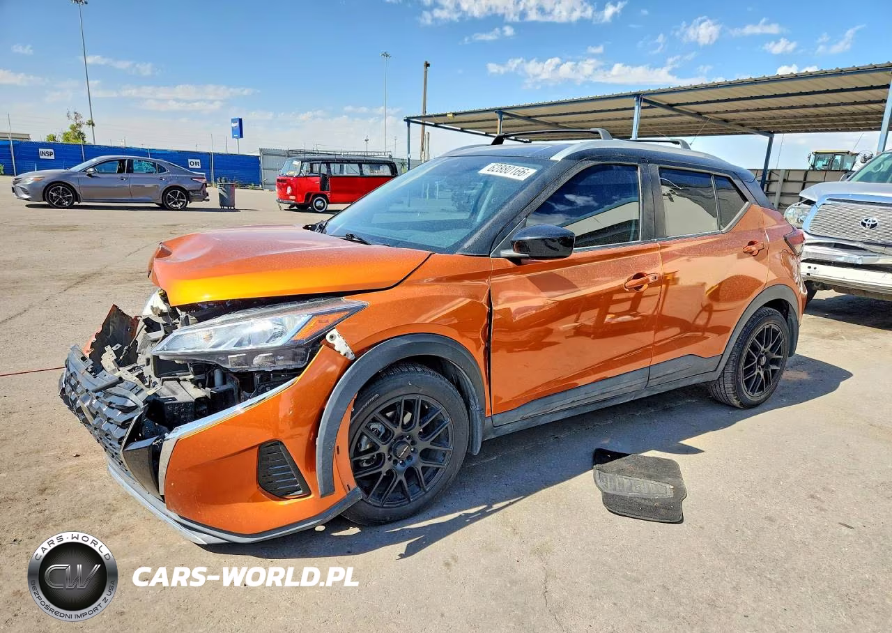 2021 Nissan Kicks Sv VIN:3N1CP5CVXML542943 - 1