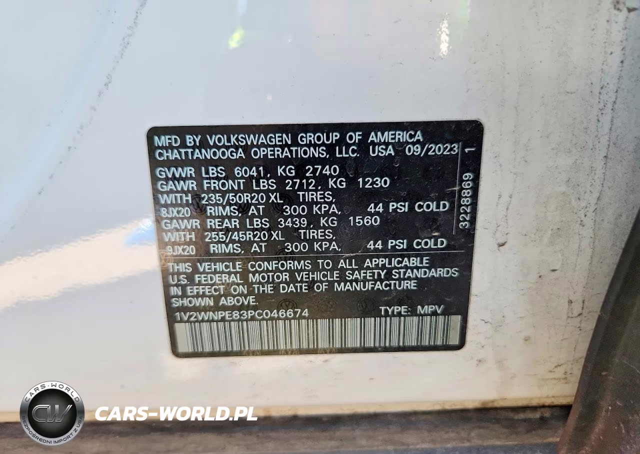 2023 Volkswagen Id.4 Pro S VIN:1V2WNPE83PC046674 - 14