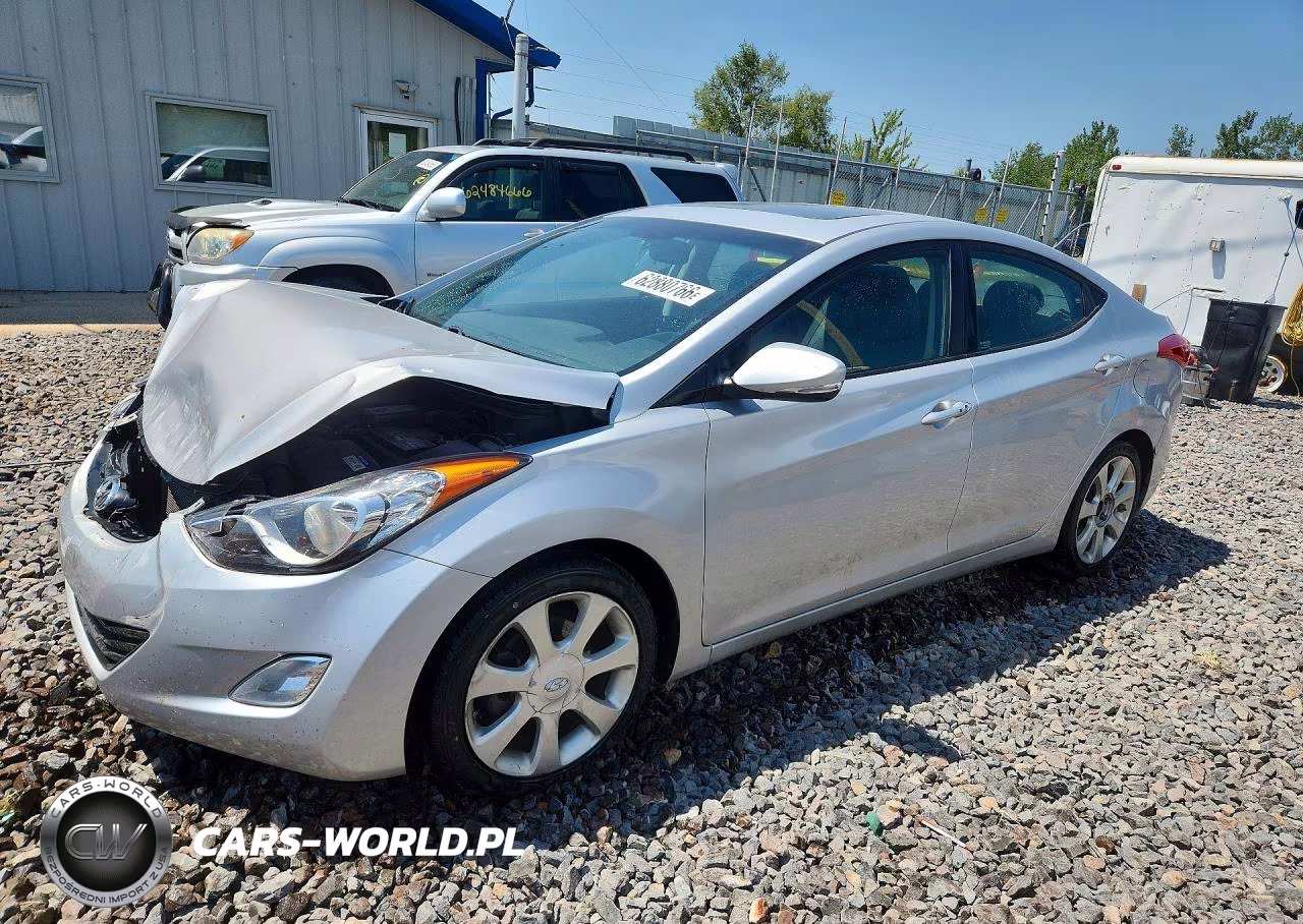 2013 Hyundai Elantra Limited VIN:KMHDH4AE1DU599982 - 1