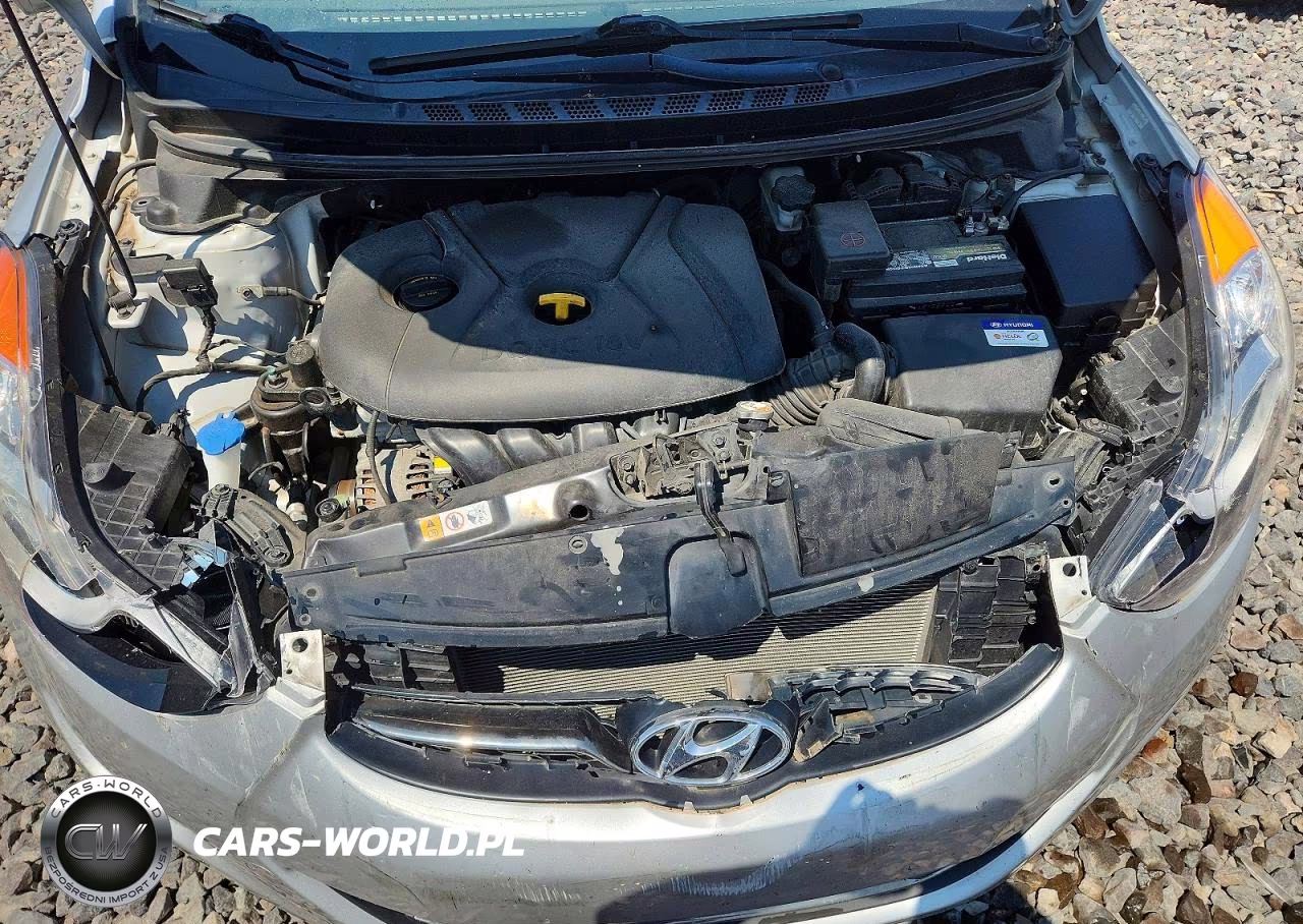 2013 Hyundai Elantra Limited VIN:KMHDH4AE1DU599982 - 11