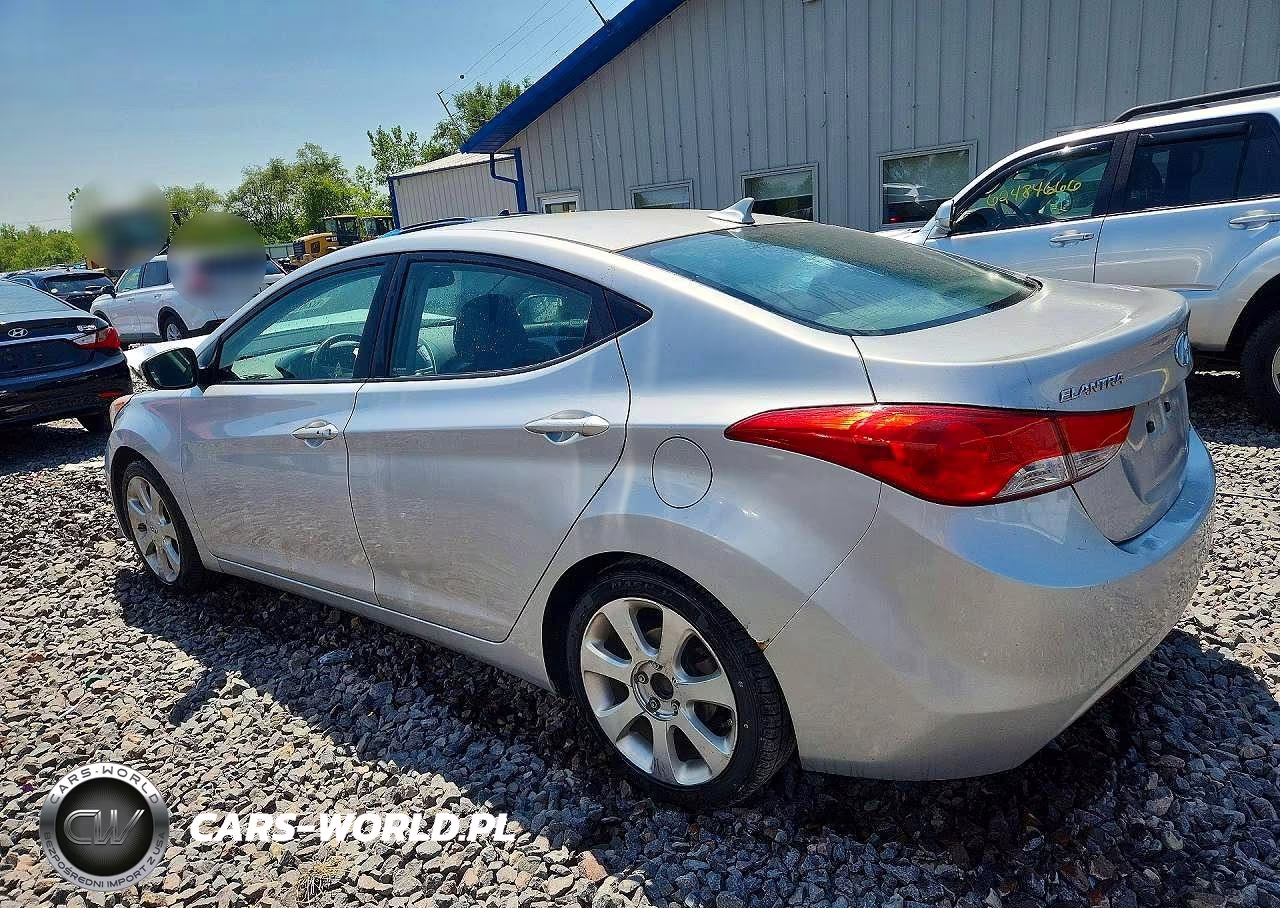 2013 Hyundai Elantra Limited VIN:KMHDH4AE1DU599982 - 2