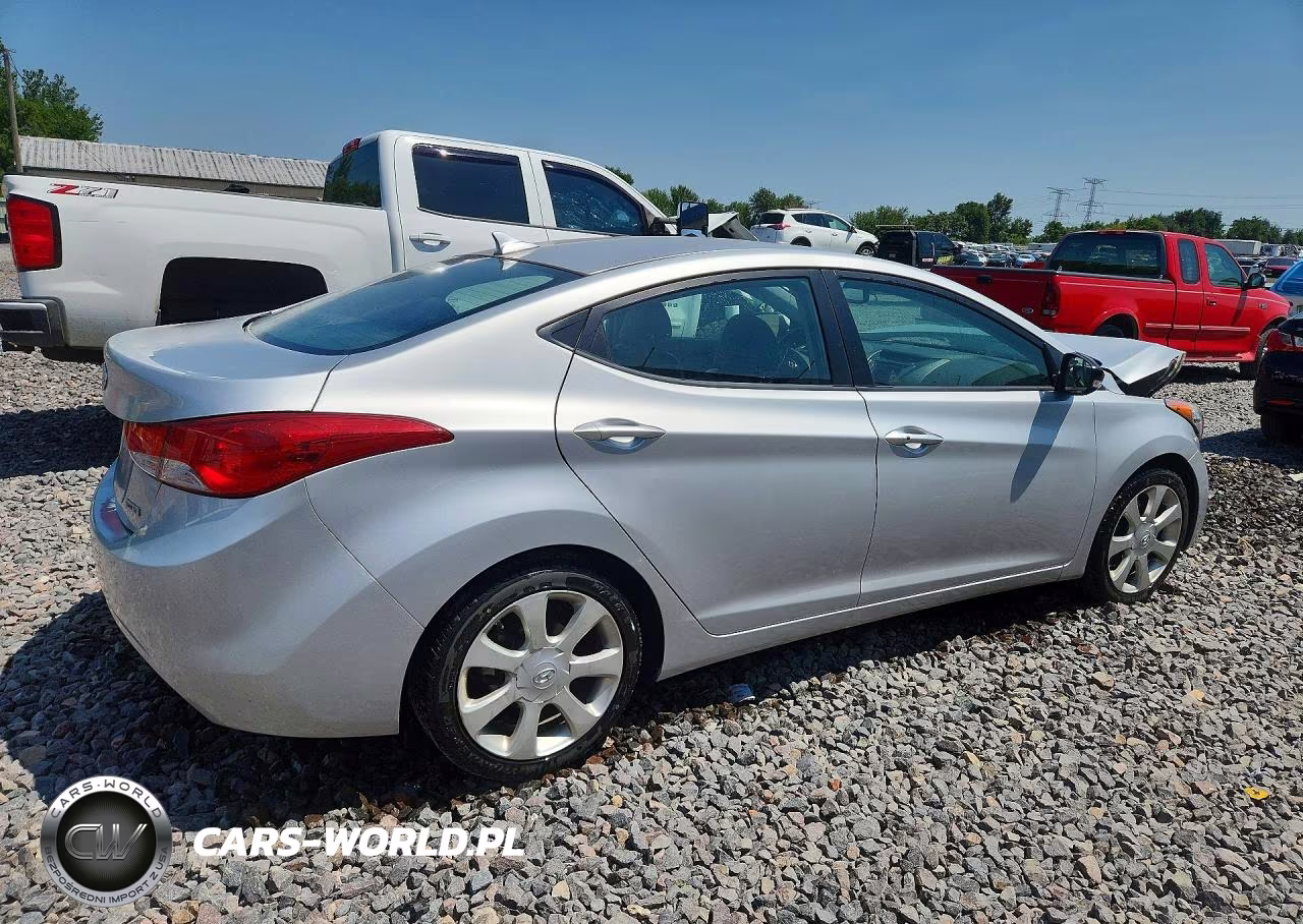 2013 Hyundai Elantra Limited VIN:KMHDH4AE1DU599982 - 3