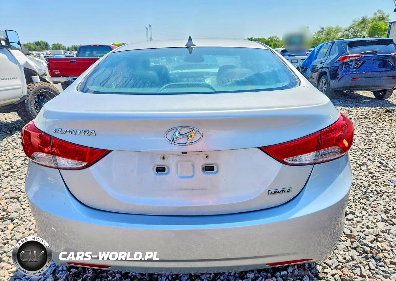 2013 Hyundai Elantra Limited VIN:KMHDH4AE1DU599982 - 6