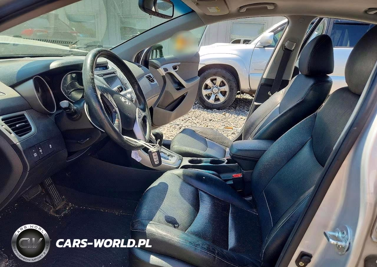 2013 Hyundai Elantra Limited VIN:KMHDH4AE1DU599982 - 7
