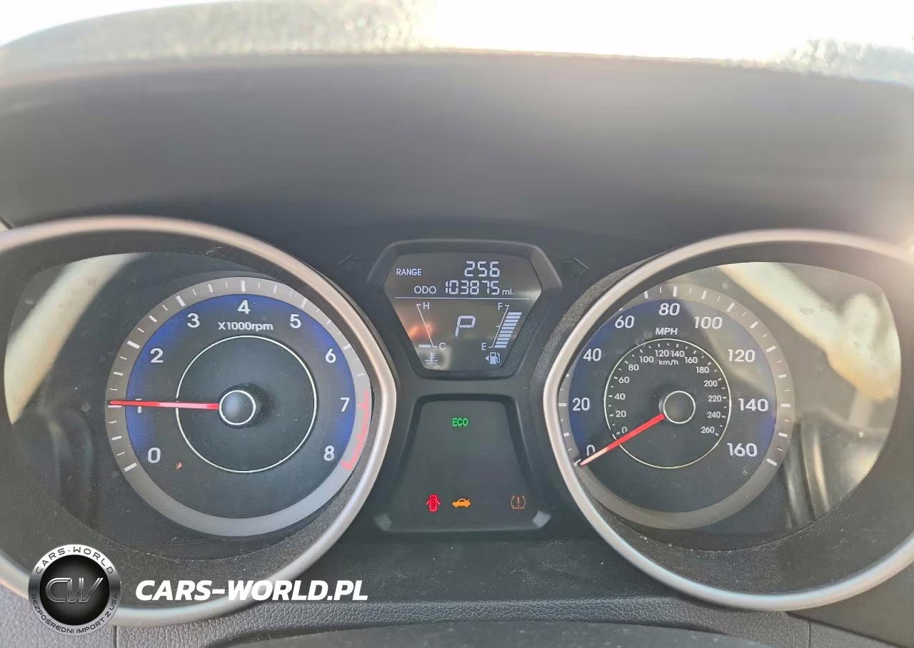 2013 Hyundai Elantra Limited VIN:KMHDH4AE1DU599982 - 9