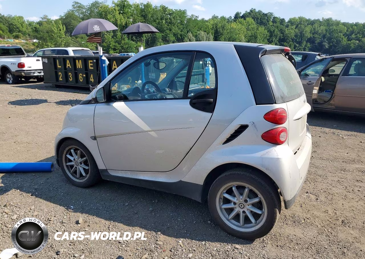 2008 Smart Fortwo Pure VIN:WMEEJ31X88K173847 - 2