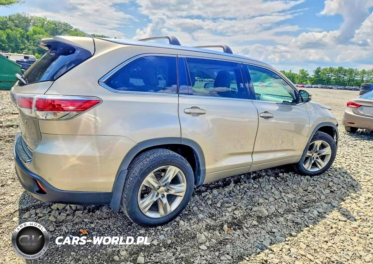2015 Toyota Highlander Limited VIN:5TDDKRFH2FS116609 - 3