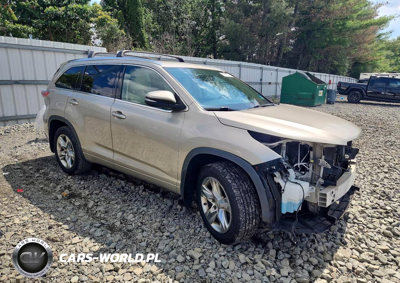 2015 Toyota Highlander Limited VIN:5TDDKRFH2FS116609 - 4