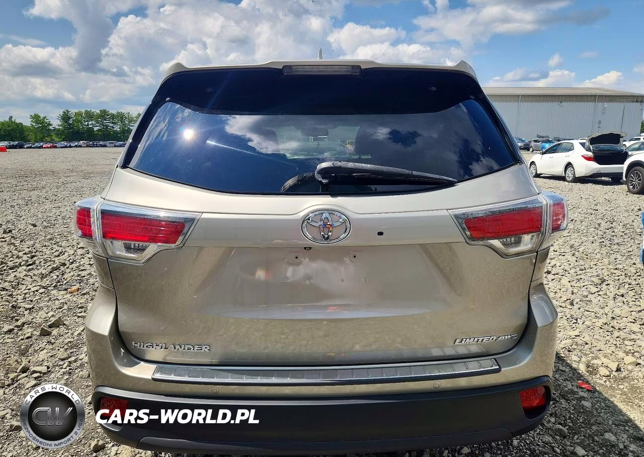 2015 Toyota Highlander Limited VIN:5TDDKRFH2FS116609 - 6