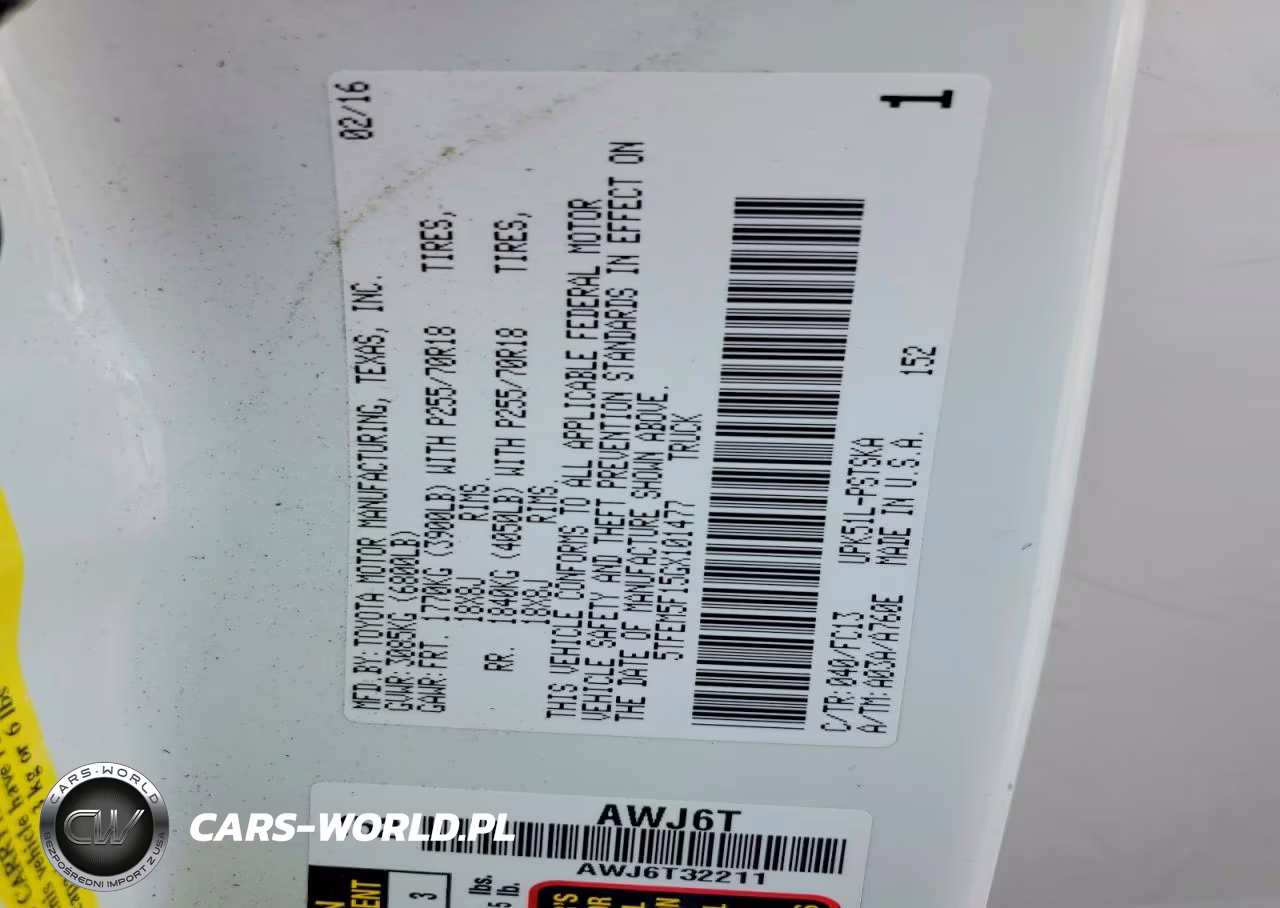 2016 Toyota Tundra Crewmax Sr5 VIN:5TFEM5F15GX101477 - 13