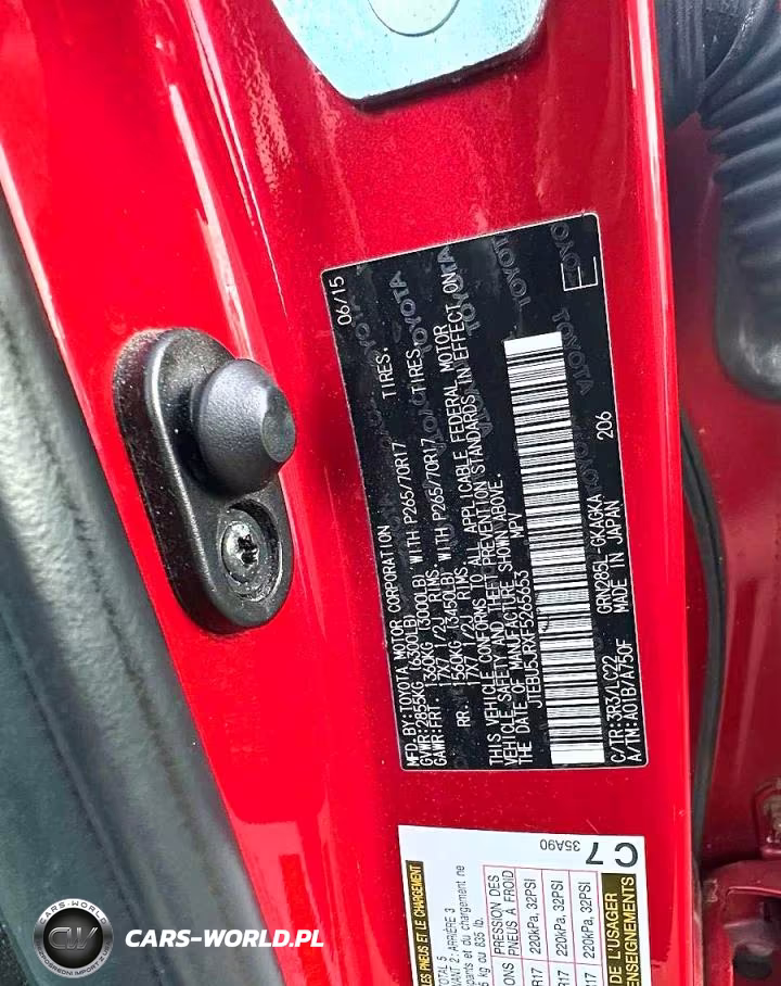 2015 Toyota 4Runner Trail Premium VIN:JTEBU5JRXF5265653 - 10