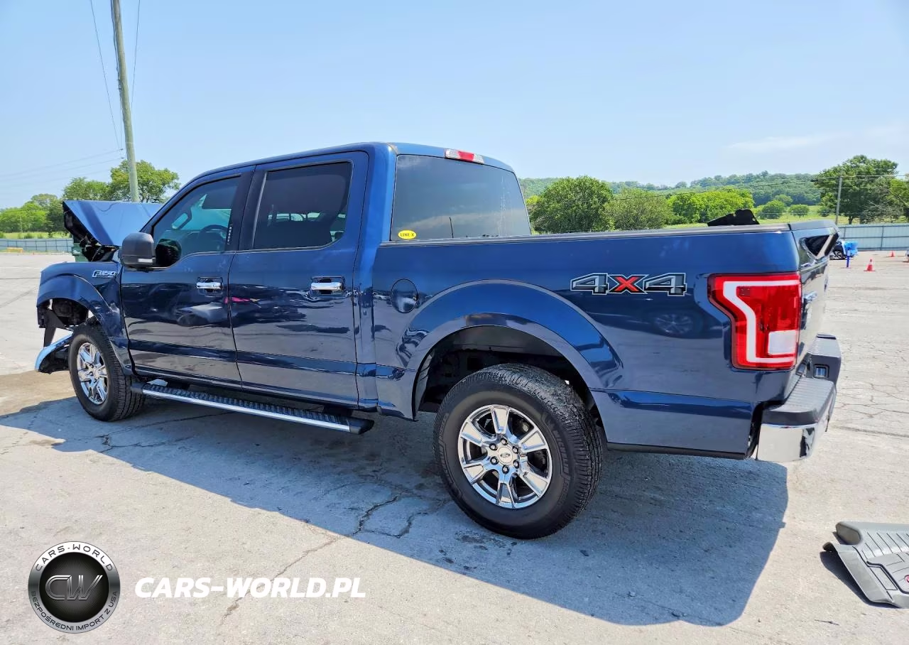 2017 Ford F150 Supercrew VIN:1FTEW1EP6HFB05490 - 2