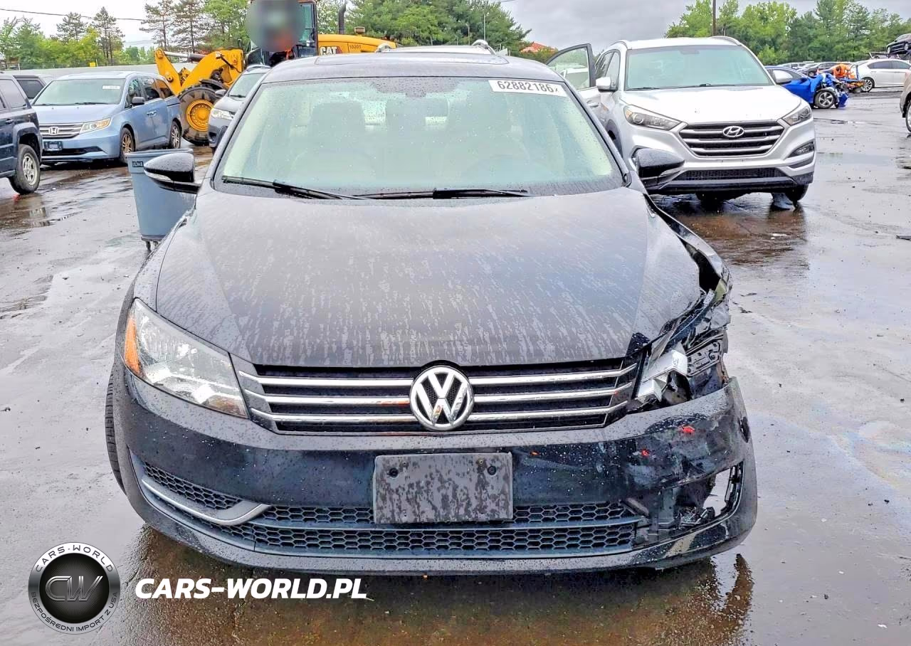 2012 Volkswagen Passat Se VIN:1VWBP7A31CC074209 - 5