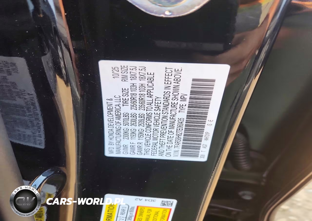 2026 Honda Cr-V Sport-L VIN:7FARS6H82TE060435 - 12