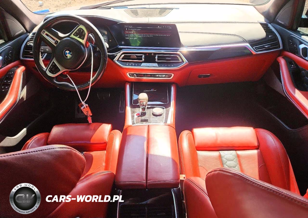 2020 BMW X5 M VIN:5YMJU0C0XL9D27133 - 8