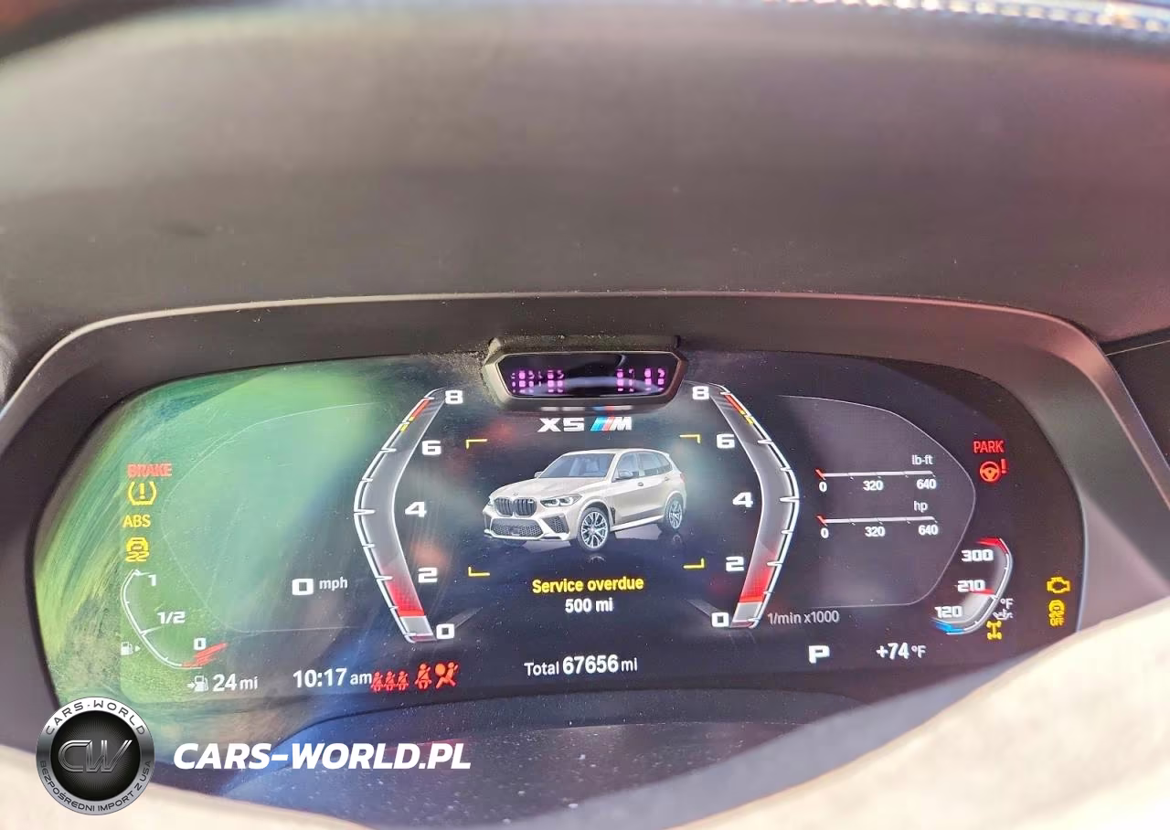 2020 BMW X5 M VIN:5YMJU0C0XL9D27133 - 9