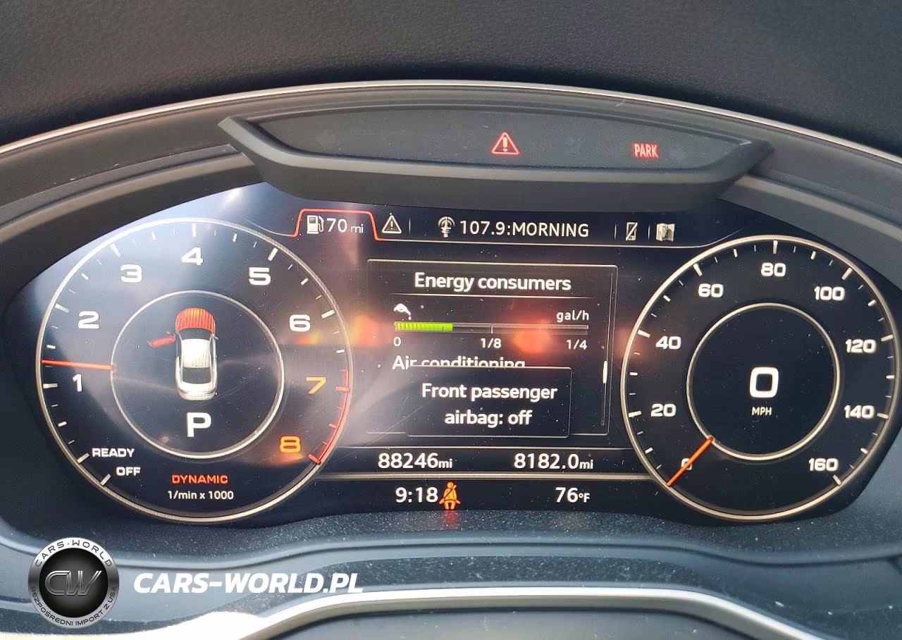 2019 Audi A5 Premium Plus VIN:WAUTNAF52KA074523 - 9