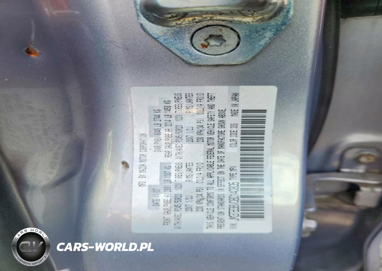 2008 Mazda Cx-9 VIN:JM3TB38V080140805 - 13