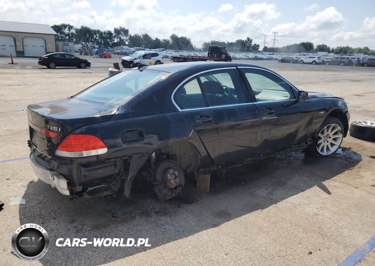 2003 BMW 745 I VIN:WBAGL63473DP62369 - 3
