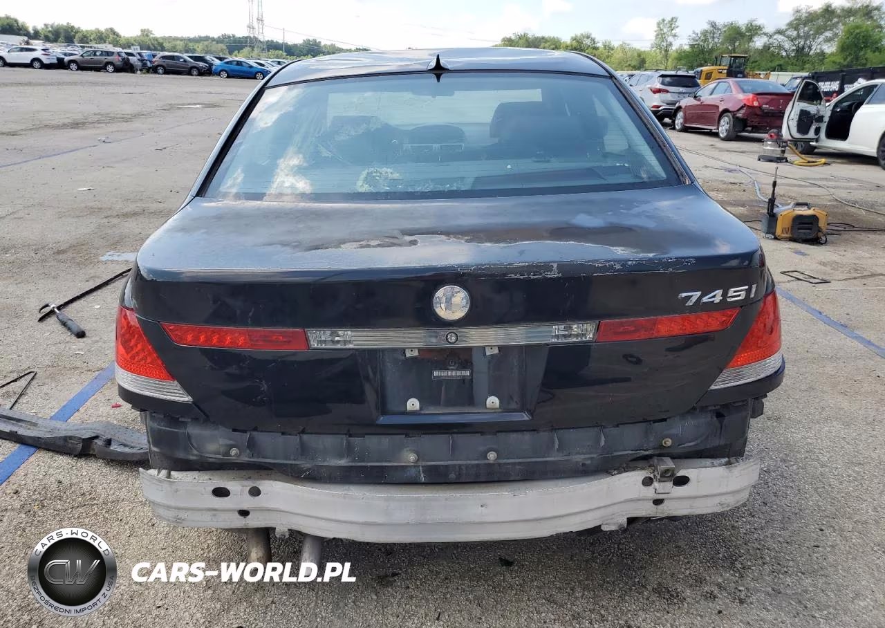 2003 BMW 745 I VIN:WBAGL63473DP62369 - 6