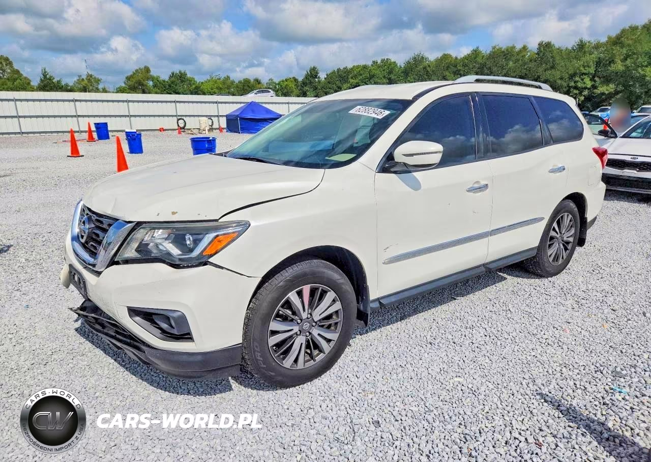 2017 Nissan Pathfinder Sv VIN:5N1DR2MN4HC620896 - 1