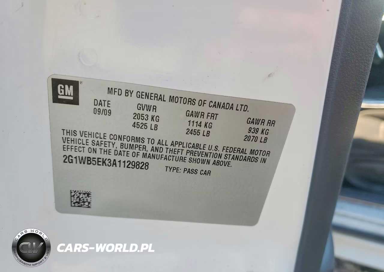 2010 Chevrolet Impala Lt VIN:2G1WB5EK3A1129828 - 12