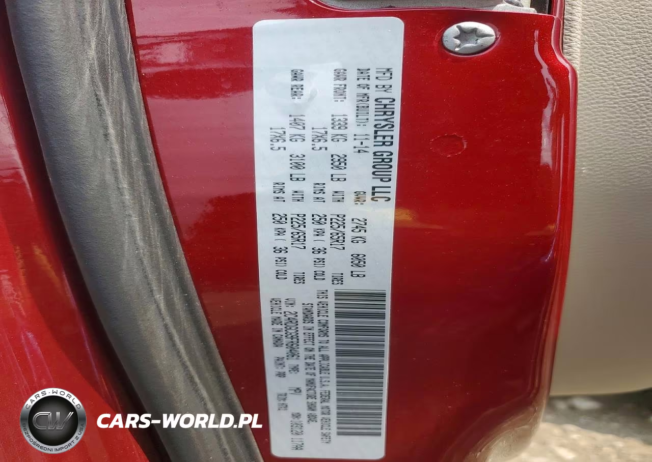 2015 Dodge Grand Caravan Sxt VIN:2C4RDGCG9FR604061 - 13