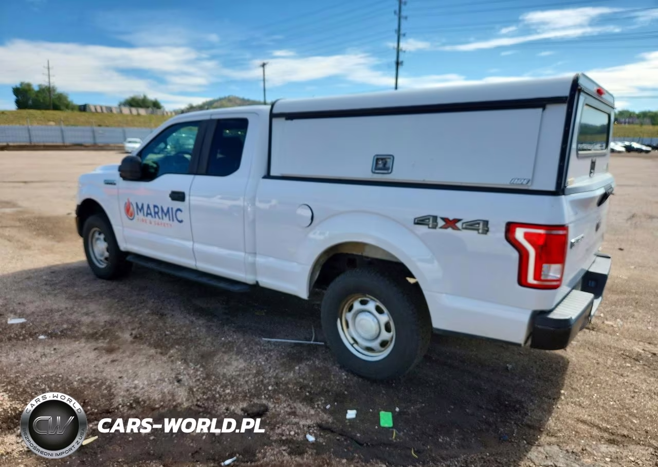 2016 Ford F150 Super Cab VIN:1FTEX1E85GKD83289 - 2