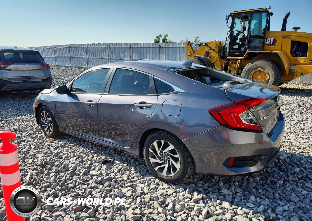 2018 Honda Civic Ex VIN:2HGFC2F77JH540669 - 2