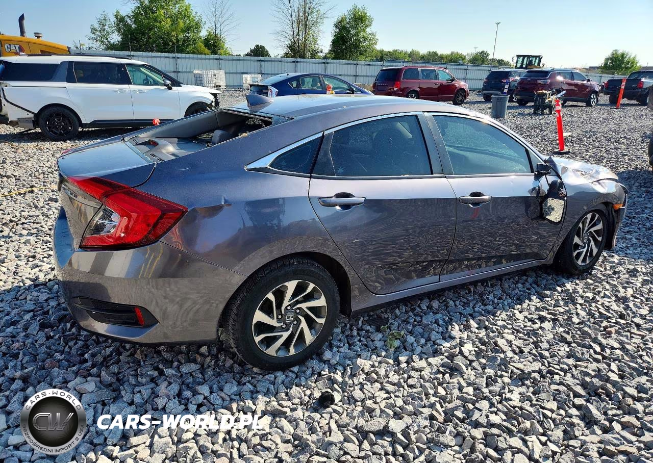 2018 Honda Civic Ex VIN:2HGFC2F77JH540669 - 3