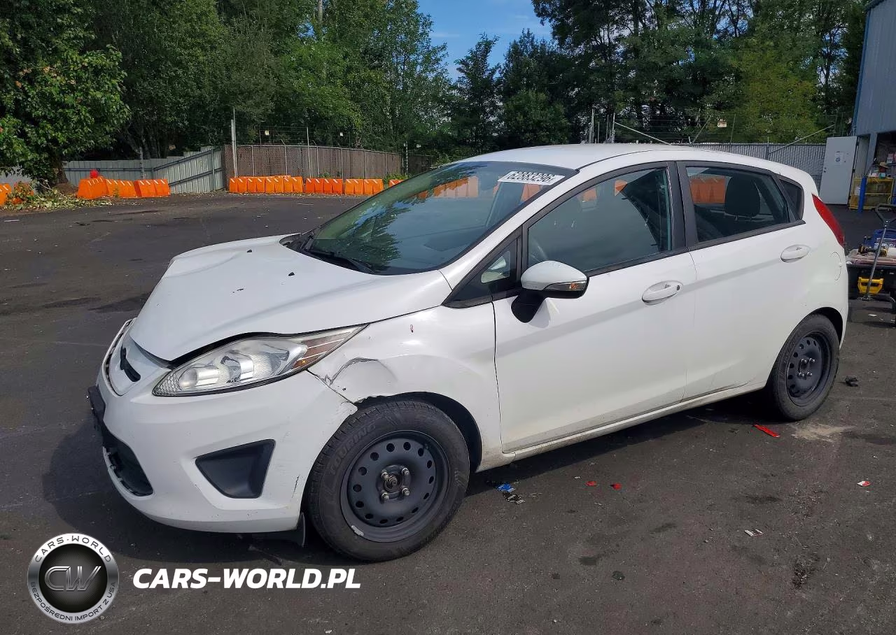2013 Ford Fiesta Se VIN:3FADP4EJ5DM172961 - 1