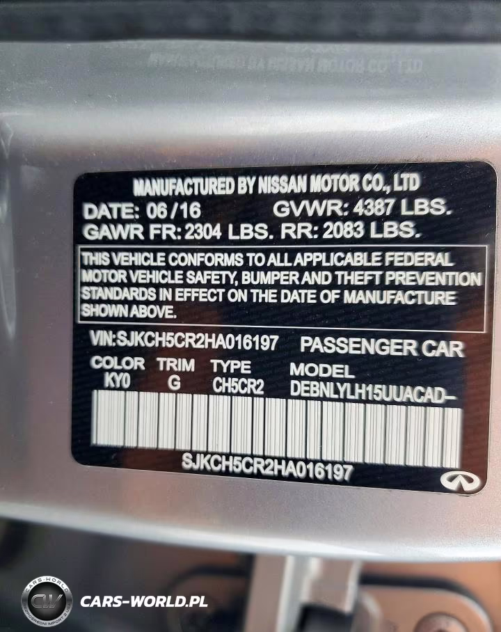 2017 Infiniti Qx30 Premium VIN:SJKCH5CR2HA016197 - 13